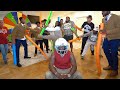 Kevin Hart Druski Play Extreme Noodle Hitting Game