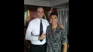 Emjay in the music video clip of Gareth Fernandez   My Heartbreak song