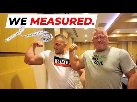 Ermes and Jerry Compare Arms | EvW8 Behind The Scenes