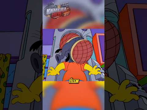 Bart udělá malý experiment🤓🤓 #simpsons #shorts #cartoon #bart #cz
