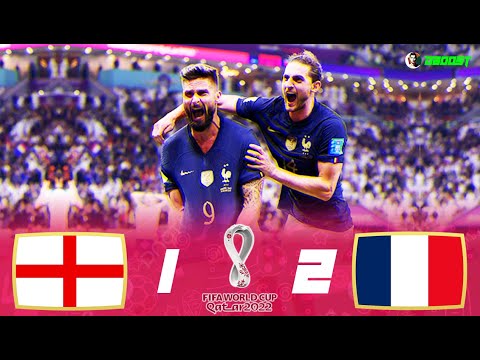 England 1-2 France - World Cup 2022 - Giroud's Header Wins It - Extended Highlights - [EC] - FHD