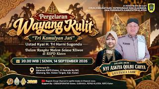 Download lagu LIVE Wayang RSPD Klaten Dhalang Ustad Kyai Haji Tri Harni Sugondo 'Tri Kamulyan Jati' mp3