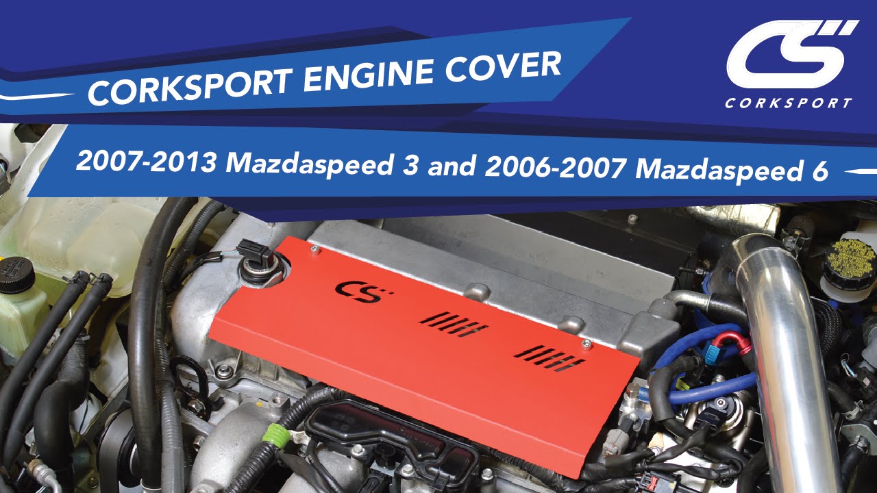 2007-2013 Mazdaspeed 3 Engine Cover
