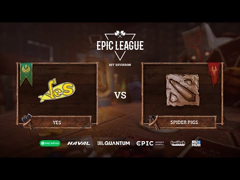 Spider Pigs vs YeS, EPIC League Season 2, bo3, game 3 [Mortalles & Adekvat]