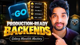 It's time to build real production-grade Golang Backends | Golang Monolith Mastery