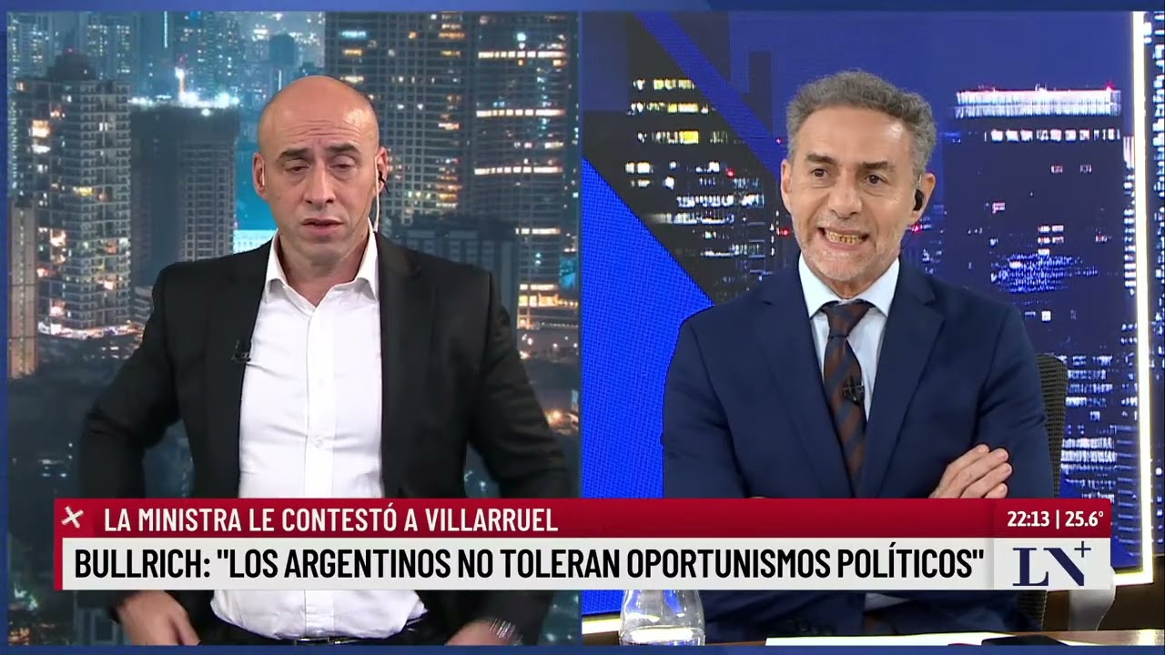 Bullrich le respondió a Villarruel en las redes. El pase entre Luis Majul y Esteban Trebucq