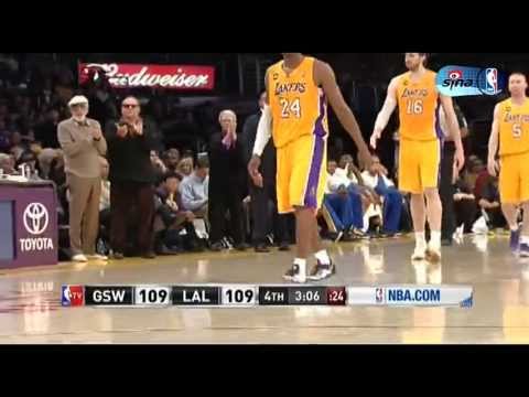 Warrior！Kobe Bryant Full Highlights vs GS - 34 Pts [2013.04.12]