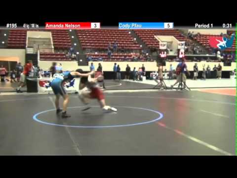 WM 49 KG - RR1 - Amanda Nelson (Nieves) vs. Cody Pfau (CO)