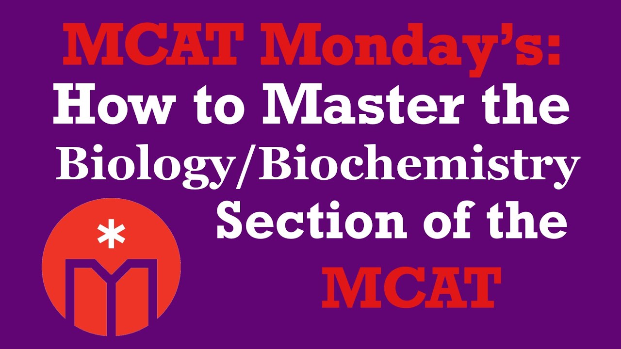 How to Master the Biology/Biochemistry Section of the MCAT