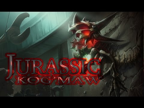 League Skins - Jurassic Kog'Maw (Ability Effects, Animations & Emotes)