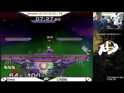 Smash @ CU Melee 4/21/16: Detta vs. CRBN