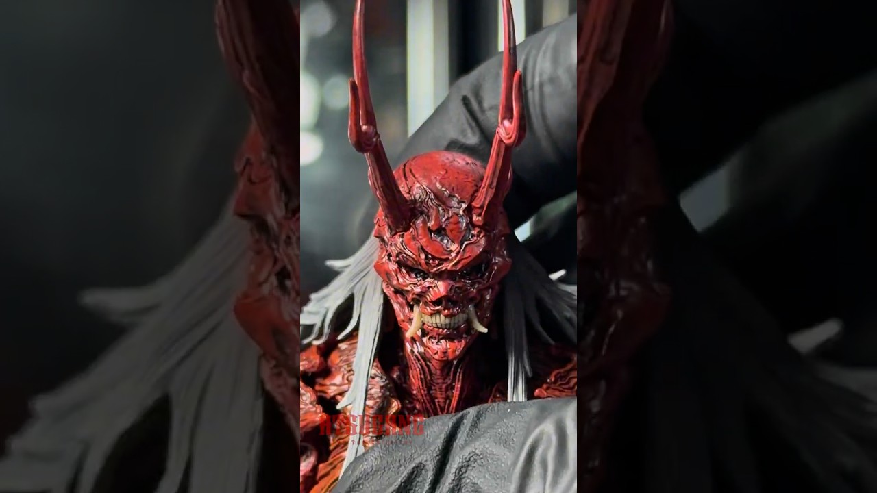 This looks TOO real for 1/12😳🔥 Yaksha King ASMR Close Up #asmr #closeup #wukong