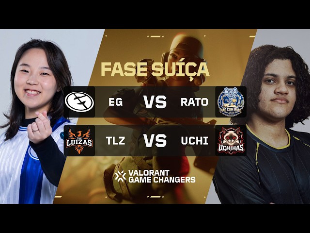 Valorant Game Changers Split 2 | Stream A - Fase Suiça (Dia 3)