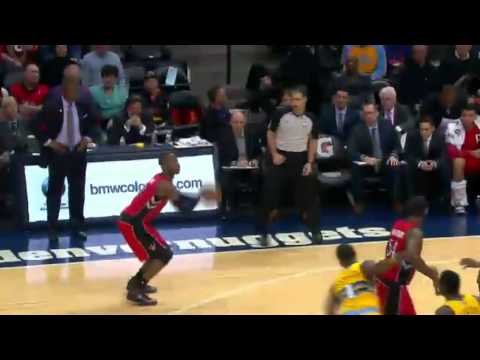 Terrence Ross Scores 18 points   Raptors vs Nuggets   January 31, 2014   NBA 2013 14 Season