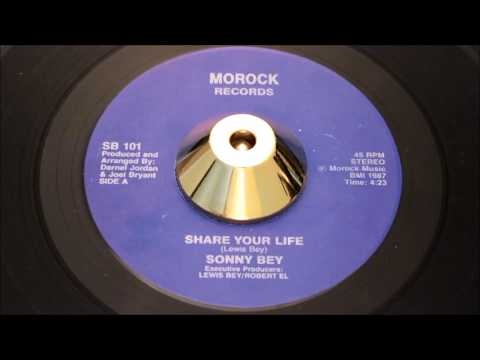 Sonny  -  Share Your Life Vocal & Rap -  Morock