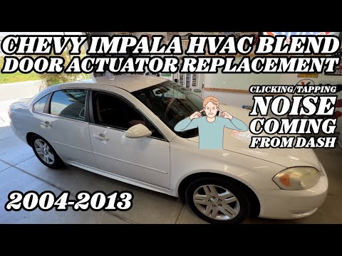 2004-2014 Chevy Impala Blend Door Actuator Replacement How-To