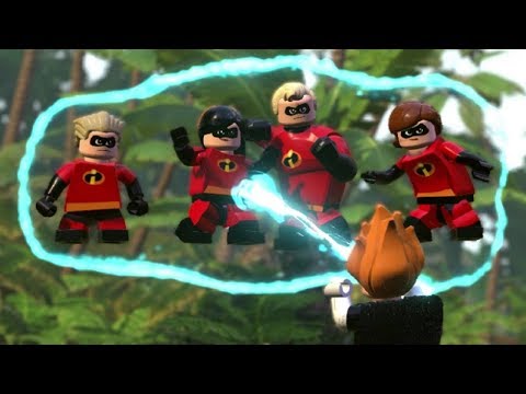 LEGO The Incredibles Walkthrough - Chapter 11 Above Parr - All Minikits (100% Guide)