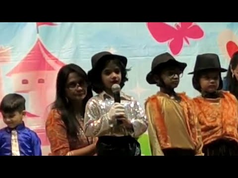 Aarohee's Welcome speech at Euro kids