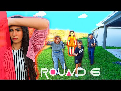 JOGAMOS ROUND 6 NA VIDA REAL !! BATATINHA FRITA 1 2 3 (SQUID GAME) com TROLLAGEM !!!