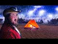 I Survived A Hurricane In A Tent