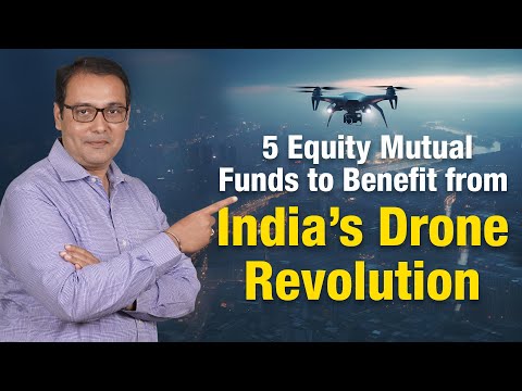 5 Equity Mutual Funds to Benefit from India’s Drone Revolution