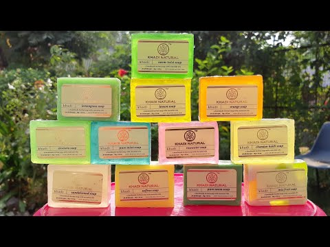 Khadi natural herbal soap collection set review