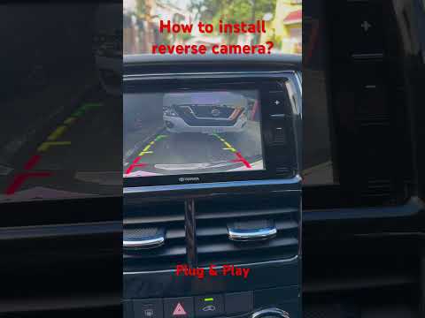Watch how to install reverse camera/rear view camera. #car #toyota #diy #vios #video #tutorial #cars