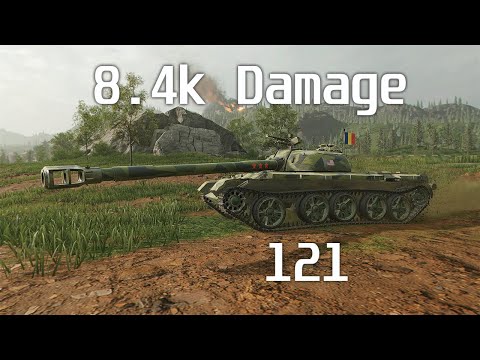Wot Console - 8.4k Damage - 121 - Nomonham