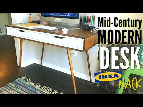 Stylischer Schreibtisch - So hackst du IKEA EKBY ALEX