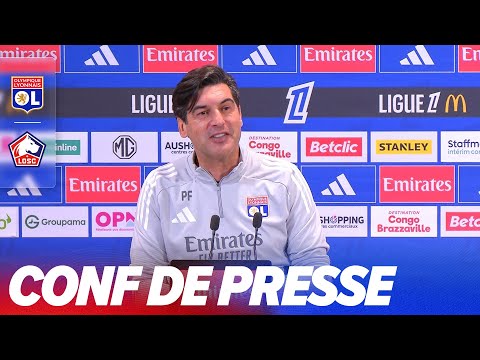 L1 J20 | CONFÉRENCE DE PRESSE : Paulo FONSECA