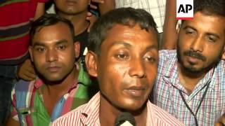 Rescued girl's brother and landlady comment after survivor was rescued from building collapse