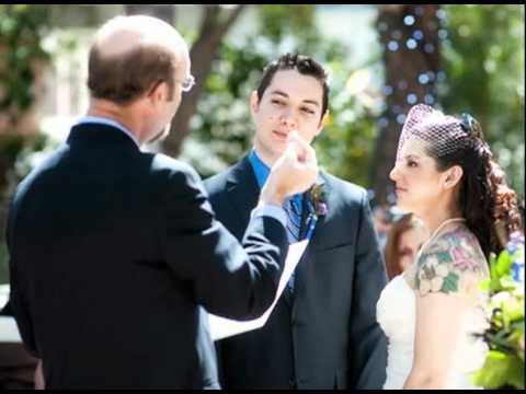 Wedding  Ceremony Officiant Ted Miller's  Bridal Fanfare