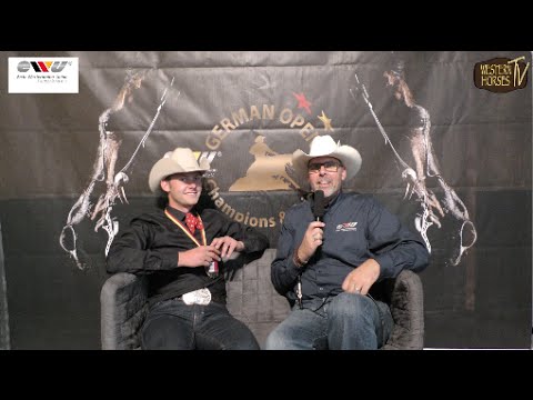 WHTV: EWU German Open 2015 Champion Western Horsemanship - Interview