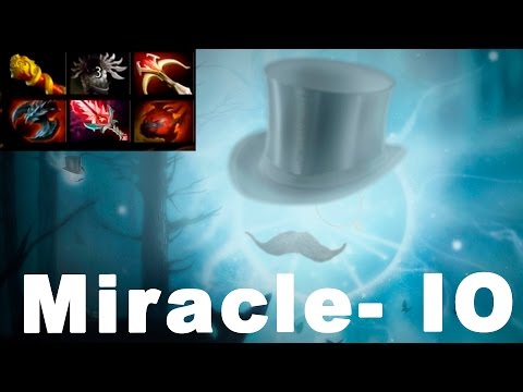 Miracle- Dota 2 AMAZING IO Mid Friends Party Game #dota2