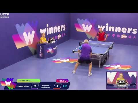 Winners League  11.09.21 Ziakun Viktor - Hrushko Oleksandr 10:30