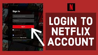 Netflix login 2022 how to login netflix account quick easy