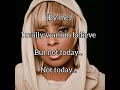 Mary J Blige ft. Eve - Not Today (Lyric video)