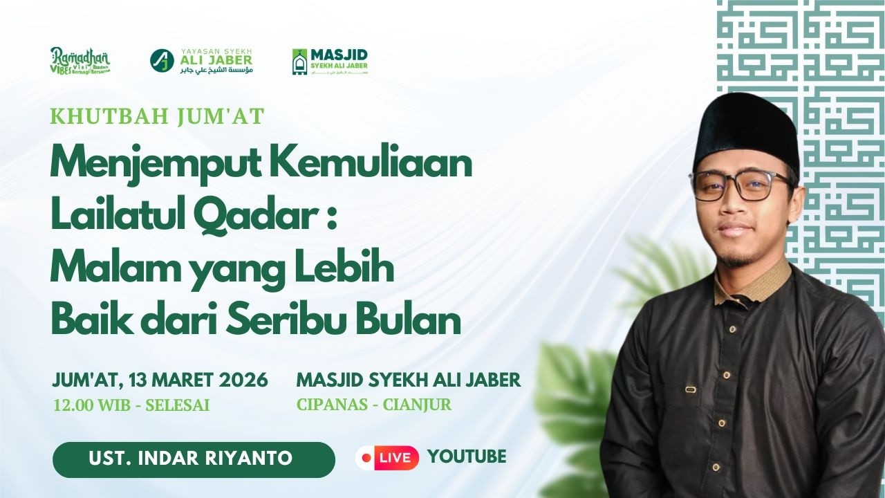 🔴 LIVE SHALAT JUMAT // MENJEMPUT KEMULIAAN LAILATUL QADAR