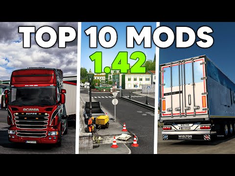 TOP 10 Mods for ETS2 1.42