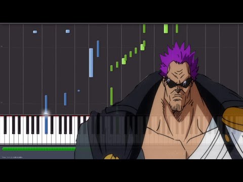 Kaidou - One Piece Movie Z (Synthesia Tutorial)