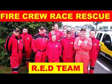 FIRE CREW RACE RESCUE & R.E.D TEAM BELGIUM @ SEZOENSRALLY 2018 BOCHOLT
