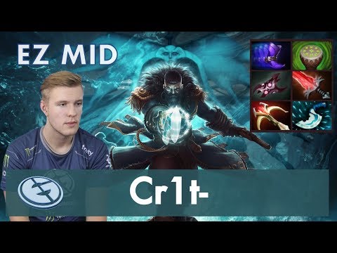 Cr1t- - Kunkka MID | EZ Game | 7.07 Update Patch Dota 2 Gameplay Pro MMR