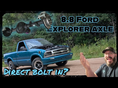 8.8 Ford Axle Swap! Direct Bolt in for the LTX SWAPPED S10!