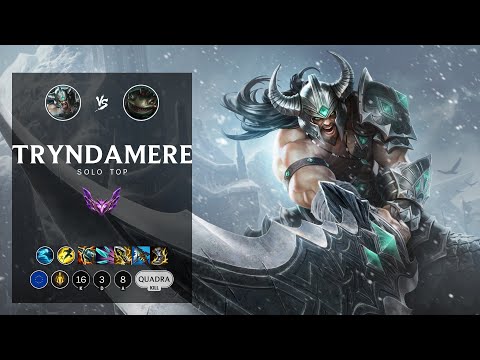 Tryndamere Top vs Tahm Kench - EUW Master Patch 12.7