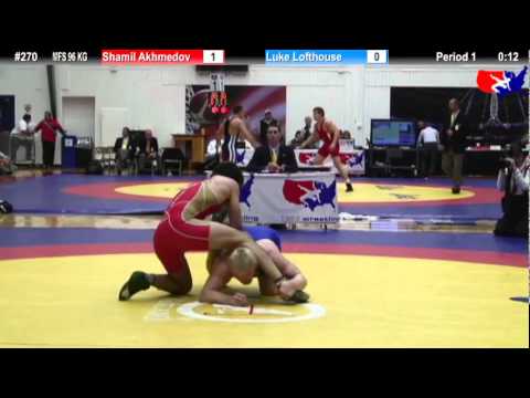 Schultz MFS 96 KG Champ. Round 1: Shamil Akhmedov (Russia) vs. Luke Lofthouse (Hawkeye WC)
