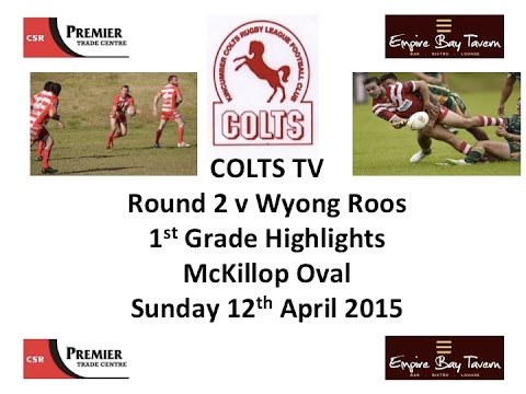 Round 2: 1st Grade Highlights v Wyong Roos - McKillop Oval, Sunday 12th April 2015
