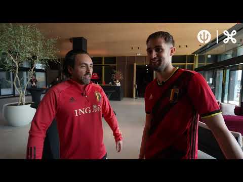 Thorgan Hazard vs Pablo Andres : jeu de la barbichette 🇧🇪⚽🔥