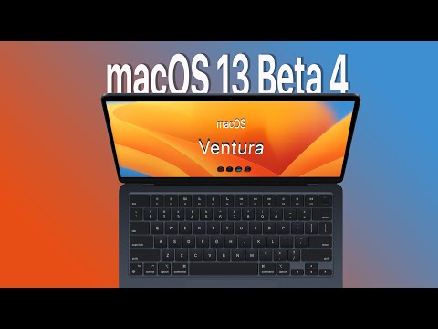 macOS 13 Ventura Beta 4 Is Out! - What's New?
