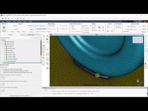Aerodynamics of a FSAE Car - Mesh using Fluent meshing - Part 2