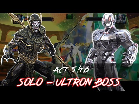 How to defeat Ultron boss Act 5.4 | Marvel Contest of Champions